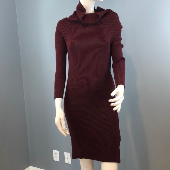 Cotton Emporium Dresses & Skirts - Cotton Emporium Plum Sweater Dress SZ Medium